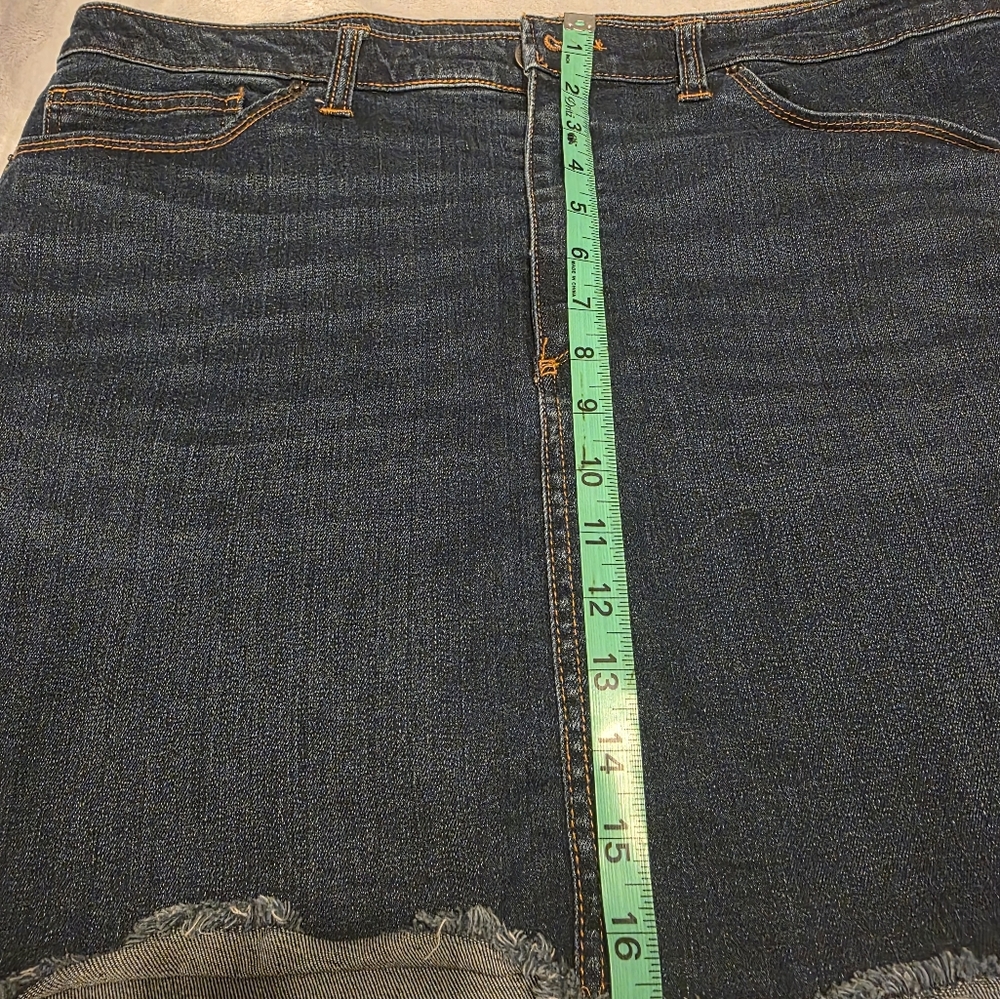 Denim Mini Skirt 16 - Picture 2 of 5